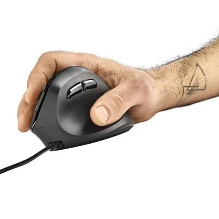 NGS Samsara Ratón Vertical Ergonómico Silencioso 3200 DPI